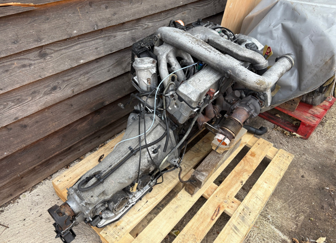 G-Wagon W463 W460 OM603 350 td engine And auto gearbox - Image 9