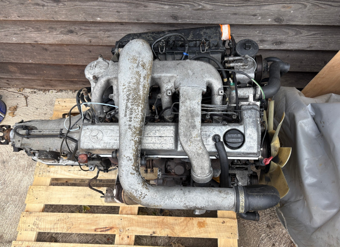G-Wagon W463 W460 OM603 350 td engine And auto gearbox - Image 10