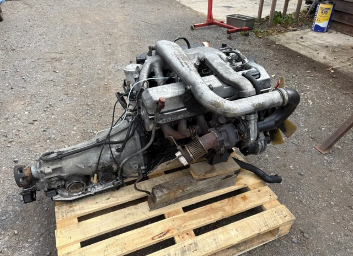 G-Wagon W463 W460 OM603 350 td engine And auto gearbox - Image 6