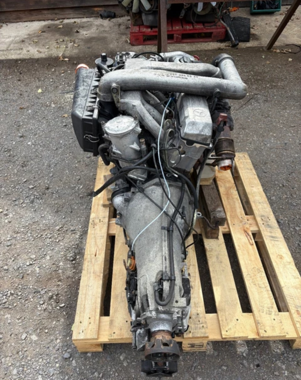 G-Wagon W463 W460 OM603 350 td engine And auto gearbox - Image 2