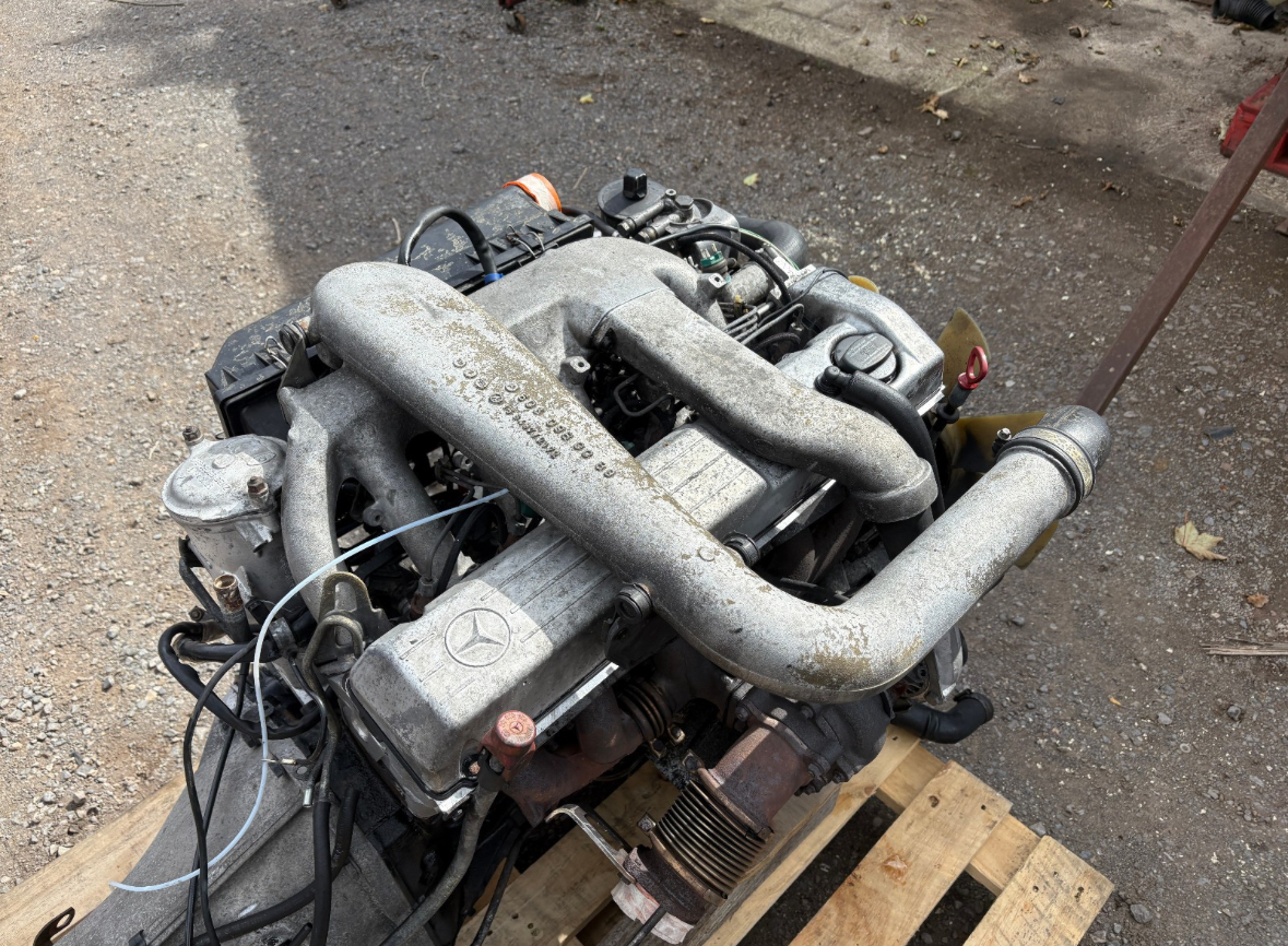 G-Wagon W463 W460 OM603 350 td engine And auto gearbox - Image 11