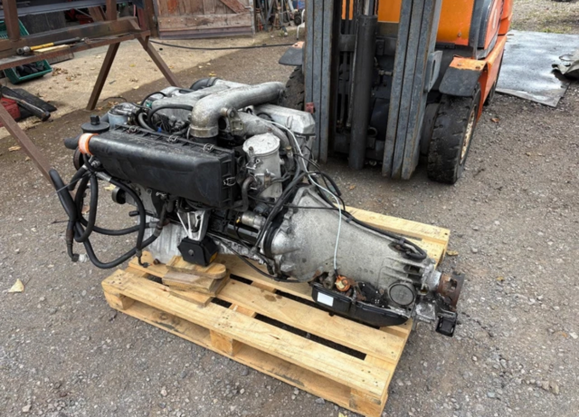 G-Wagon W463 W460 OM603 350 td engine And auto gearbox - Image 8