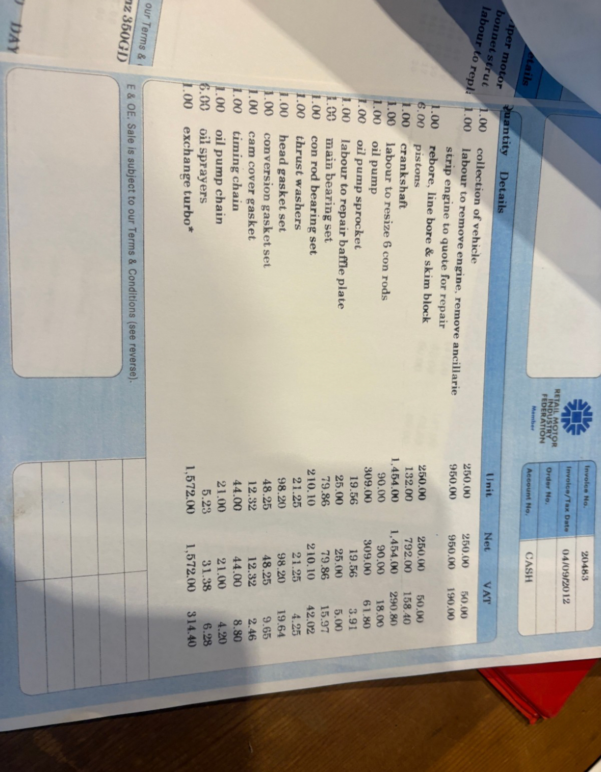 G-Wagon W463 W460 OM603 350 td engine And auto gearbox - Image 17