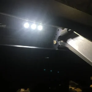 Retractable Side Step G Wagen Electric Retractable side steps Light kit installed 688x688