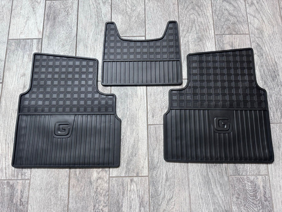Genuine OEM Rubber Floor Mats — 5-Piece Set for Mercedes G-Wagon (W463A/W464/W465, 2019–2026) - Image 2