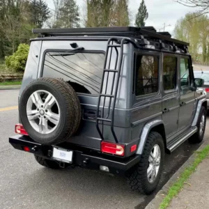 Rear Off-Road Bumper G Wagen all steel rear bumper and ladder 700x688
