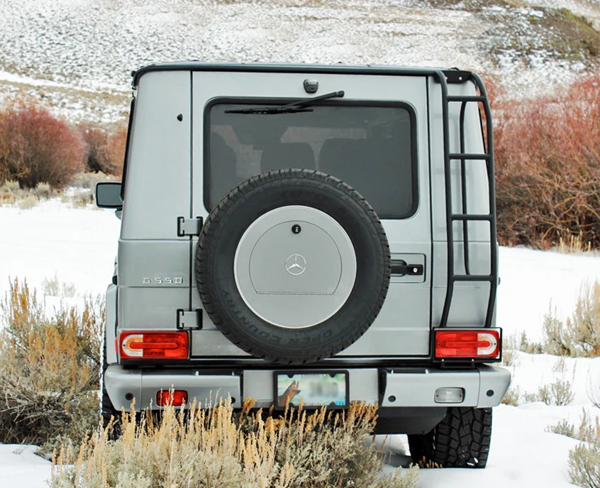Mercedes-Benz G-Wagon Rear Access Ladder – OEM-Inspired, Heavy-Duty Bolt-On Design - Image 2