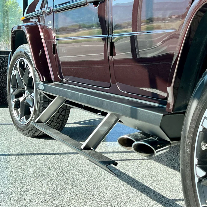 G-Wagen Electric Retractable Side Step Sliders for the W463A 2019 2020 2021 2022 2023 2024 model years - Image 3