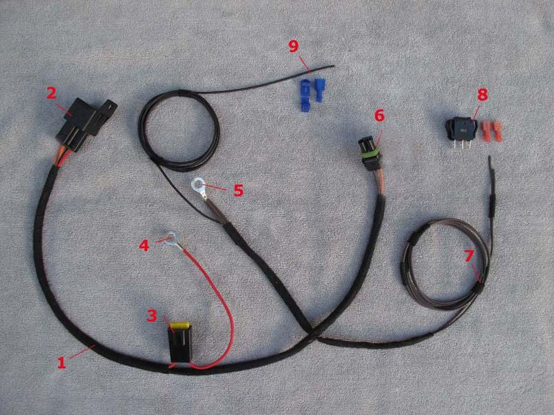 Wiring Harness Kit for Aux Driving Lights for G-Class G Wagon W463 2000 to 2018 - Image 5