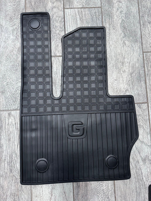 Genuine OEM Rubber Floor Mats — 5-Piece Set for Mercedes G-Wagon (W463A/W464/W465, 2019–2026) - Image 4