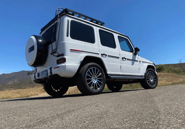 G-Wagen W463A 2019 to current Roof Access Ladder - no need to drill into your G-Wagon! - Image 4