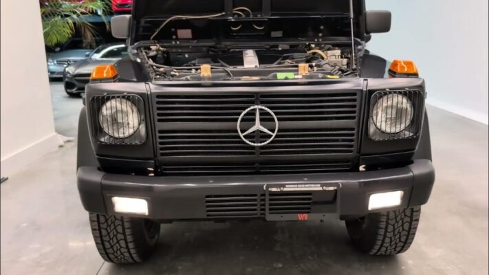 raise your W463 engine hood higher