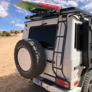 Rear Access Ladder w463 gwagon ladder powder coat finish 516x688 1