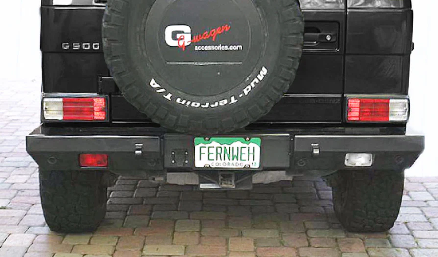 W463 G-WagOn All-Steel Rear Off-Road Bumper - Image 15