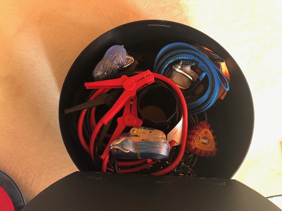 Spare Wheel Storage Box for 2019 W463A G-Wagen - Image 3